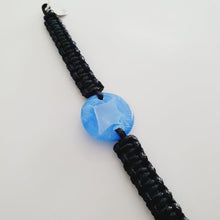 Load image into Gallery viewer, READY TO SHIP Adorn Pacific x Hot Glass Manta Bracelet - Wax Cord FJD$ - Adorn Pacific - 
