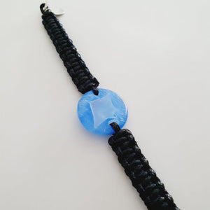 READY TO SHIP Adorn Pacific x Hot Glass Manta Bracelet - Wax Cord FJD$ - Adorn Pacific - 