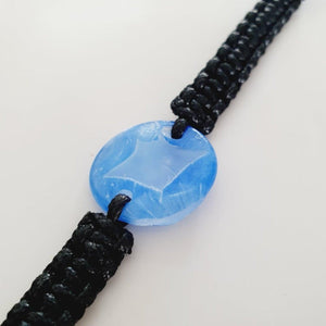 READY TO SHIP Adorn Pacific x Hot Glass Manta Bracelet - Wax Cord FJD$ - Adorn Pacific - 