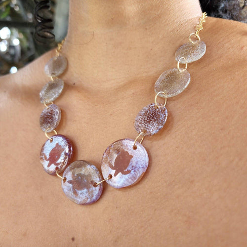 CONTACT US TO RECREATE THIS SOLD OUT STYLE Adorn Pacific x Hot Glass Turtle Necklace - 14k Gold Fill FJD$ - Adorn Pacific - 