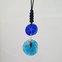 Load image into Gallery viewer, READY TO SHIP Adorn Pacific x Hot Glass Wax Cord Double Glass Necklace - FJD$ - Adorn Pacific - Necklaces
