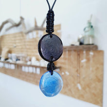 Load image into Gallery viewer, READY TO SHIP Adorn Pacific x Hot Glass Wax Cord Double Glass Necklace - FJD$ - Adorn Pacific - Necklaces
