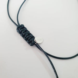 READY TO SHIP Adorn Pacific x Hot Glass Wax Cord Double Glass Necklace - FJD$ - Adorn Pacific - Necklaces