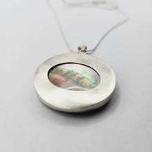 Load image into Gallery viewer, READY TO SHIP Bezel set Mabe Pearl Necklace - 925 Sterling Silver FJD$ - Adorn Pacific - All Products

