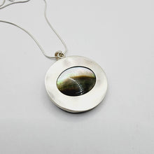Load image into Gallery viewer, READY TO SHIP Bezel set Mabe Pearl Necklace - 925 Sterling Silver FJD$ - Adorn Pacific - All Products
