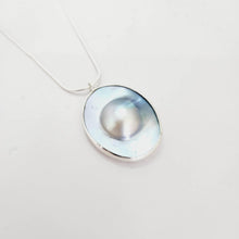 Load image into Gallery viewer, CONTACT US TO RECREATE THIS SOLD OUT STYLE Bezel set Mabe Pearl Necklace - 925 Sterling Silver FJD$ - Adorn Pacific - All Products

