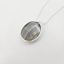Load image into Gallery viewer, CONTACT US TO RECREATE THIS SOLD OUT STYLE Bezel set Mabe Pearl Necklace - 925 Sterling Silver FJD$ - Adorn Pacific - All Products
