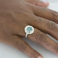 Load image into Gallery viewer, CONTACT US TO RECREATE THIS SOLD OUT STYLE Bezel Set Precious Stone Ring - Aquamarine - 925 Sterling Silver FJD$ - Adorn Pacific - Rings
