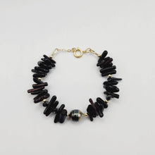 Load image into Gallery viewer, READY TO SHIP Civa Fiji Pearl Black Coral Bracelet - FJD$ - Adorn Pacific - All Products
