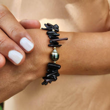Load image into Gallery viewer, READY TO SHIP Civa Fiji Pearl Black Coral Bracelet - FJD$ - Adorn Pacific - All Products
