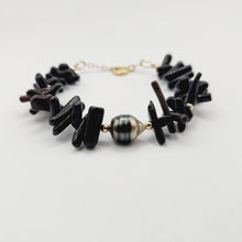 Load image into Gallery viewer, READY TO SHIP Civa Fiji Pearl Black Coral Bracelet - FJD$ - Adorn Pacific - All Products
