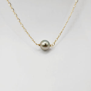 READY TO SHIP Civa Fiji Pearl Gold Necklace with Grade Certificate #0029- FJD$ - Adorn Pacific - All Products