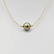 Load image into Gallery viewer, READY TO SHIP Civa Fiji Pearl Gold Necklace with Grade Certificate #0029- FJD$ - Adorn Pacific - All Products
