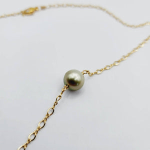 READY TO SHIP Civa Fiji Pearl Gold Necklace in 14k Gold Fill -FJD$ - Adorn Pacific - All Products