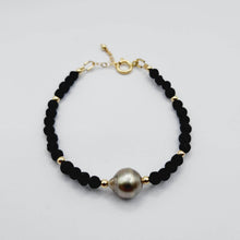 Load image into Gallery viewer, CONTACT US TO RECREATE THIS SOLD OUT STYLE Civa Fiji Pearl Lava Stone Bracelet - FJD$ - Adorn Pacific - All Products
