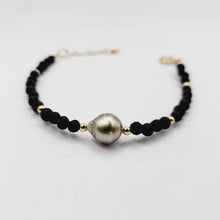 Load image into Gallery viewer, CONTACT US TO RECREATE THIS SOLD OUT STYLE Civa Fiji Pearl Lava Stone Bracelet - FJD$ - Adorn Pacific - All Products
