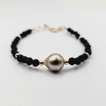Load image into Gallery viewer, CONTACT US TO RECREATE THIS SOLD OUT STYLE Civa Fiji Pearl Lava Stone Bracelet - FJD$ - Adorn Pacific - All Products
