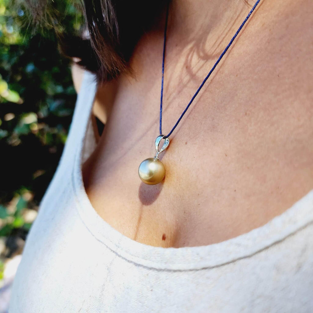 READY TO SHIP Civa Fiji Pearl Necklace with Grade Certificate #EP2003 - FJD$ - Adorn Pacific - All Products
