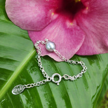 Load image into Gallery viewer, READY TO SHIP Civa Fiji Saltwater Pearl Bracelet - 925 Sterling Silver FJD$ - Adorn Pacific - All Products
