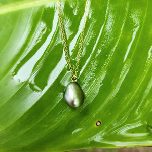 READY TO SHIP Civa Fiji Saltwater Pearl Necklace - 14k Gold Fill FJD$ - Adorn Pacific - All Products