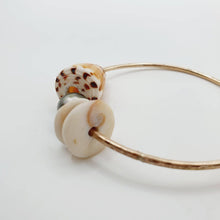 Load image into Gallery viewer, CONTACT US TO RECREATE THIS SOLD OUT STYLE Closed Bangle 14k Gold Fill with Civa Fiji Saltwater Pearl &amp; Shell - FJD$ - Adorn Pacific - All Products
