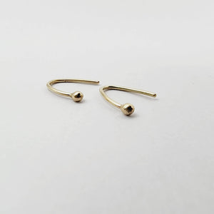 READY TO SHIP - Contemporary Solid Gold Earrings - Solid 9k Gold FJD$ - Adorn Pacific - Earrings