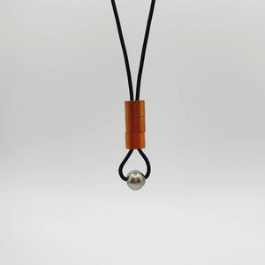 CONTACT US TO RECREATE THIS SOLD OUT STYLE Copper & Sterling Silver Real Leather Necklace with Civa Fiji Saltwater Pearl - FJD$ - Adorn Pacific - All Products