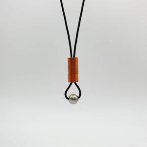 CONTACT US TO RECREATE THIS SOLD OUT STYLE Copper & Sterling Silver Real Leather Necklace with Civa Fiji Saltwater Pearl - FJD$ - Adorn Pacific - All Products