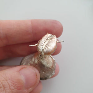 READY TO SHIP - Cowrie Shell Necklace - 925 Sterling Silver & 14k Gold Fill Chain FJD$ - Adorn Pacific - Necklaces