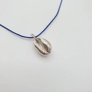 READY TO SHIP - Cowrie Shell Necklace - 925 Sterling Silver & Nylon FJD$ - Adorn Pacific - Necklaces