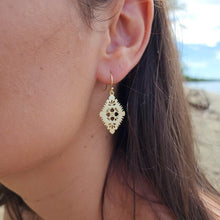 Load image into Gallery viewer, READY TO SHIP Diamond Masi Earrings in 18k Gold Vermeil - FJD$ - Adorn Pacific - All Products
