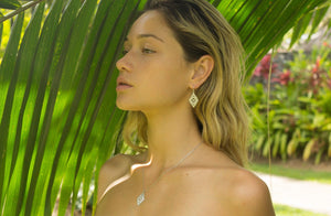 READY TO SHIP Diamond Masi Earrings in 18k Gold Vermeil - FJD$ - Adorn Pacific - All Products