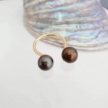 Load image into Gallery viewer, CONTACT US TO RECREATE THIS SOLD OUT STYLE Double Fiji Saltwater Pearl Ring - 14k Gold Fill FJD$ - Adorn Pacific - All Products
