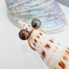 Load image into Gallery viewer, CONTACT US TO RECREATE THIS SOLD OUT STYLE Double Fiji Saltwater Pearl Ring - 14k Gold Fill FJD$ - Adorn Pacific - All Products
