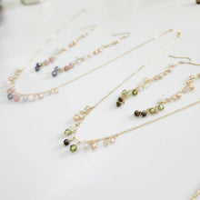 Load image into Gallery viewer, READY TO SHIP Faceted Glass Beads Necklace in 14k Gold Fill - FJD$ - Adorn Pacific - All Products
