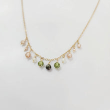 Load image into Gallery viewer, READY TO SHIP Faceted Glass Beads Necklace in 14k Gold Fill - FJD$ - Adorn Pacific - All Products
