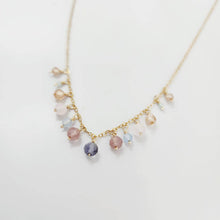Load image into Gallery viewer, READY TO SHIP Faceted Glass Beads Necklace in 14k Gold Fill - FJD$ - Adorn Pacific - All Products
