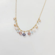 Load image into Gallery viewer, READY TO SHIP Faceted Glass Beads Necklace in 14k Gold Fill - FJD$ - Adorn Pacific - All Products
