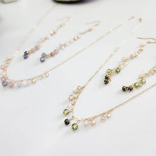 Load image into Gallery viewer, READY TO SHIP Faceted Glass Beads Necklace in 14k Gold Fill - FJD$ - Adorn Pacific - All Products
