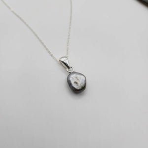 READY TO SHIP Fiji Baroque Saltwater Pearl Necklace - 925 Sterling Silver FJD$ - Adorn Pacific - All Products
