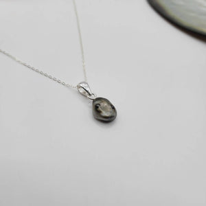 READY TO SHIP Fiji Baroque Saltwater Pearl Necklace - 925 Sterling Silver FJD$ - Adorn Pacific - All Products