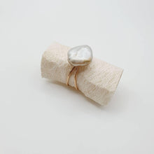 Load image into Gallery viewer, CONTACT US TO RECREATE THIS SOLD OUT STYLE  Fiji Keshi Adjustable Pearl Ring - 14k Gold Fill FJD$ - Adorn Pacific - Rings
