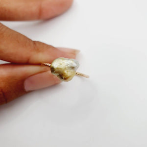 READY TO SHIP - Fiji Keshi Pearl Ring - 14k Gold Fill FJD$ - Adorn Pacific - Rings