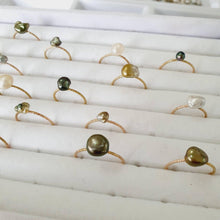 Load image into Gallery viewer, READY TO SHIP - Fiji Keshi Pearl Ring - 14k Gold Fill FJD$ - Adorn Pacific - Rings
