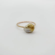 Load image into Gallery viewer, READY TO SHIP - Fiji Keshi Pearl Ring - 14k Gold Fill FJD$ - Adorn Pacific - Rings
