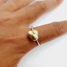 Load image into Gallery viewer, READY TO SHIP - Fiji Keshi Pearl Ring - 14k Gold Fill FJD$ - Adorn Pacific - Rings
