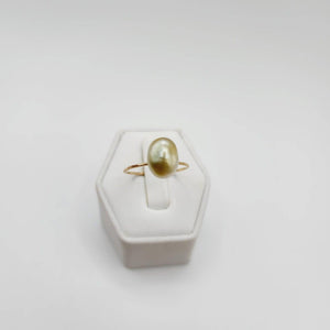 READY TO SHIP - Fiji Keshi Pearl Ring - 14k Gold Fill FJD$ - Adorn Pacific - Rings