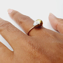 Load image into Gallery viewer, READY TO SHIP - Fiji Keshi Pearl Ring - 14k Gold Fill FJD$ - Adorn Pacific - Rings
