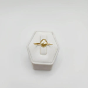 READY TO SHIP - Fiji Keshi Pearl Ring - 14k Gold Fill FJD$ - Adorn Pacific - Rings
