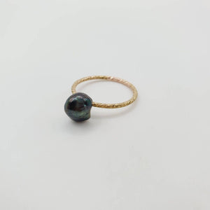 READY TO SHIP - Fiji Keshi Pearl Ring - 14k Gold Fill FJD$ - Adorn Pacific - Rings